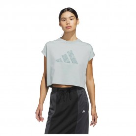 Тениска Adidas Western Florals Big Logo Graphic short sleeve T-shirt - Grey (Wonder Sage) тениска,мъжки,тениски,дамски,тениски,adidas,western,florals,big,logo,graphic,short,sleeve,t,shirt,grey,(wonder,sage)