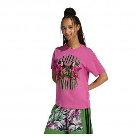 Тениска Adidas X Farm Rio Graphic short sleeve T-shirt - Pink (Semi Lucid Fuchsia / Crystal Linen) тениска,мъжки,тениски,дамски,тениски,adidas,x,farm,rio,graphic,short,sleeve,t,shirt,pink,(semi,lucid,fuchsia,crystal,linen)