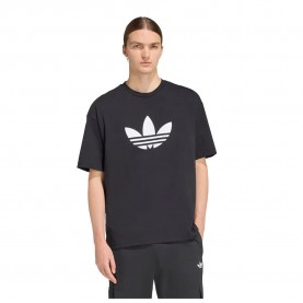 тениска,мъжки,тениски,дамски,тениски,adidas,originals,adicolor,trefoil,short,sleeve,t,shirt,black,(black,white)