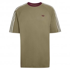 тениска,мъжки,тениски,дамски,тениски,adidas,originals,britcore,ringer,short,sleeve,t,shirt,green,(olive,strata)