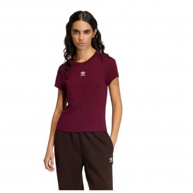 Тениска Adidas Originals Essentials Slim short sleeve T-shirt - Purple (Maroon) тениска,мъжки,тениски,дамски,тениски,adidas,originals,essentials,slim,short,sleeve,t,shirt,purple,(maroon)