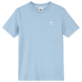 Тениска Adidas Originals Regular Waffle short sleeve T-shirt - Blue (Crystal Sky) тениска,мъжки,тениски,дамски,тениски,adidas,originals,regular,waffle,short,sleeve,t,shirt,blue,(crystal,sky)