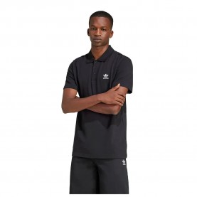 дамски,блузи,с,яка,мъжки,блузи,с,яка,adidas,originals,trefoilo,essentials,short,sleeve,polo,black,(black)