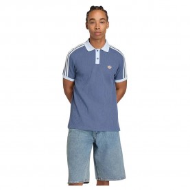 дамски,блузи,с,яка,мъжки,блузи,с,яка,adidas,originals,waffle,short,sleeve,polo,blue,(preloved,ink)