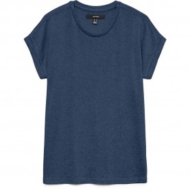 тениска,мъжки,тениски,дамски,тениски,vero,moda,brianna,short,sleeve,t,shirt,blue,(dark,denim,detail,w,china,blue,melange)