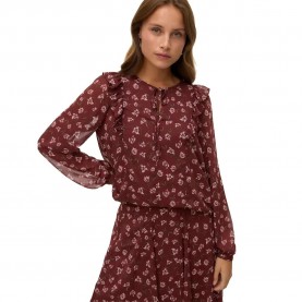 дамски,блузи,vero,moda,ihannah,long,sleeve,blouse,red,(andorra,aop,ihannah)