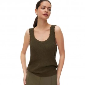 тениска,мъжки,тениски,дамски,тениски,vero,moda,lexie,shine,sleeveless,t,shirt,green,(kalamata,detail,w,dtm,lurex)