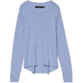 блуза,мъжки,пуловери,дамски,пуловери,vero,moda,nuevocharity,sweater,blue,(brunnera,blue,detail,solid)