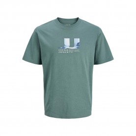 Тениска Jack & jones Dust Photo short sleeve T-shirt - Blue (North Atlantic) тениска,мъжки,тениски,дамски,тениски,jack,&,jones,dust,photo,short,sleeve,t,shirt,blue,(north,atlantic)