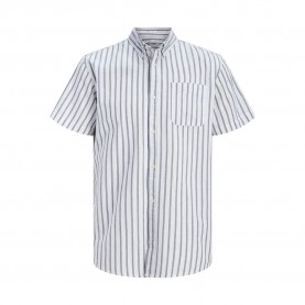 риза,с,къс,ръкав,дамски,ризи,мъжки,ризи,jj,rebel,keith,oxford,short,sleeve,shirt,white,(white,stripes,navy,blazer)