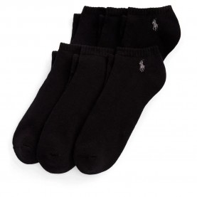 чорапи,мъжки,чорапи,дамски,чорапи,ralph,lauren,449723765,short,socks,6,pairs,black,(black)