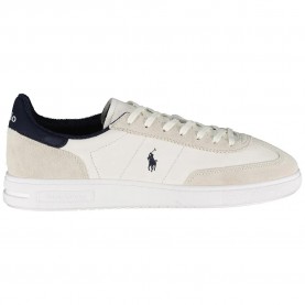 Маратонки Polo Ralph Lauren 809P07173 trainers - White (Deckwash White / Navy) маратонки,мъжки,маратонки,дамски,маратонки,polo,ralph,lauren,809p07173,trainers,white,(deckwash,white,navy)