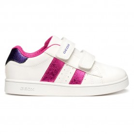 Маратонки Geox Eclyper trainers - White (White / Dark Fuchsia) маратонки,мъжки,маратонки,дамски,маратонки,geox,eclyper,trainers,white,(white,dark,fuchsia)