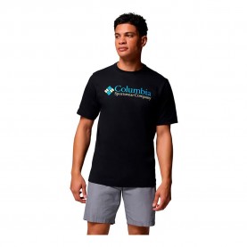 Тениска Columbia Csc Basic Logo short sleeve T-shirt - Black (Grey) тениска,мъжки,тениски,дамски,тениски,columbia,csc,basic,logo,short,sleeve,t,shirt,black,(grey)