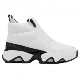 Маратонки Sorel Kinetic™ Impact Puffy Zip WP trainers - White (Sea Salt / Black) маратонки,мъжки,маратонки,дамски,маратонки,sorel,kinetic™,impact,puffy,zip,wp,trainers,white,(sea,salt,black)