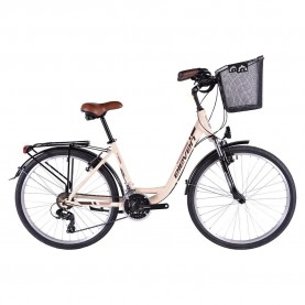 Eleven Outdoor Experience Raceline 327 26´´ Sunrace RDM37 bike - Silver (Shine Cream) пътни,и,градски,велосипеди,eleven,outdoor,experience,raceline,327,26´´,sunrace,rdm37,bike,silver,(shine,cream)