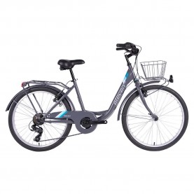 Eleven Urban 26” TY300 bike - Silver (Gloss Grey) пътни,и,градски,велосипеди,eleven,urban,26”,ty300,bike,silver,(gloss,grey)