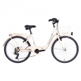 Eleven Urban 26” TY300 bike - Silver (Shine Cream) пътни,и,градски,велосипеди,eleven,urban,26”,ty300,bike,silver,(shine,cream)