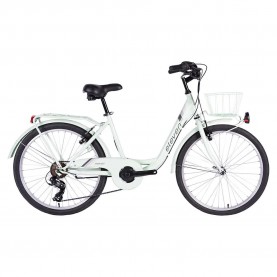 Eleven Urban 26” TY300 bike - Silver (Water Green Glow) пътни,и,градски,велосипеди,eleven,urban,26”,ty300,bike,silver,(water,green,glow)