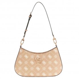 Чанта за през рамо Guess Emelie Logo shoulder bag - Brown (Biscotti Logo) чанта,за,през,рамо,всички,чанти,guess,emelie,logo,shoulder,bag,brown,(biscotti,logo)