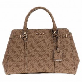 чанта,всички,чанти,guess,leona,logo,bag,brown,(latte,logo)
