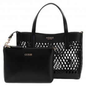 Чанта Guess Letty Mini tote bag - Black (Black) чанта,всички,чанти,guess,letty,mini,tote,bag,black,(black)