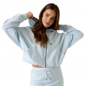 суичър,дамски,блузи,guess,jeans,bubble,hoodie,blue,(fog,blue,multicolor)