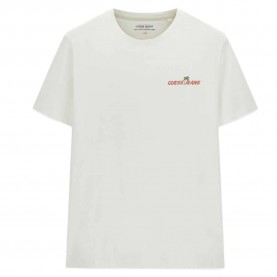 Тениска Guess jeans West Coast Hotel Regular Fit short sleeve T-shirt - White (Alabaster White) тениска,мъжки,тениски,дамски,тениски,guess,jeans,west,coast,hotel,regular,fit,short,sleeve,t,shirt,white,(alabaster,white)