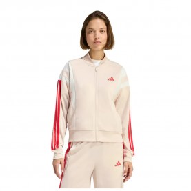 блуза,дамски,блузи,adidas,3,stripes,fashion,full,zip,sweatshirt,beige,(crystal,linen,pure,ruby)