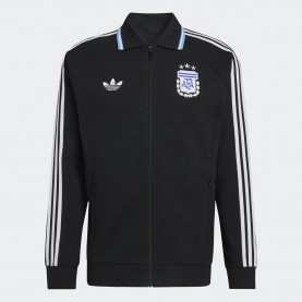Футболна фланелка Adidas Argentina Away Originals full zip sweatshirt - Black (Black) футболна,фланелка,мъжки,пуловери,adidas,argentina,away,originals,full,zip,sweatshirt,black,(black)