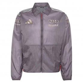 Яке Adidas Audi F1 Team Driver Paddock jacket - Grey (Grey Strata) яке,мъжки,якета,дамски,якета,и,палта,adidas,audi,f1,team,driver,paddock,jacket,grey,(grey,strata)