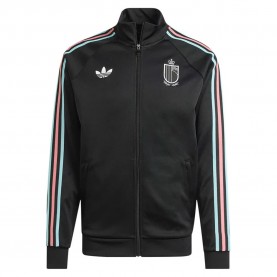Яке Adidas Belgium Originals tracksuit jacket - Black (Black) яке,мъжки,анцузи,adidas,belgium,originals,tracksuit,jacket,black,(black)
