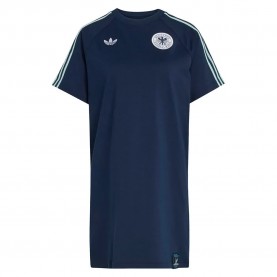 Рокля Adidas Germany Originals short sleeve dress - Blue (Collegiate Navy) рокля,дамски,поли,и,рокли,adidas,germany,originals,short,sleeve,dress,blue,(collegiate,navy)