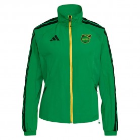 футболна,фланелка,дамски,блузи,adidas,jamaica,home,anthem,full,zip,sweatshirt,green,(vivid,green)