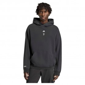 Суичър Adidas Juventus Sgura hoodie - Black / Grey (Black) суичър,мъжки,пуловери,adidas,juventus,sgura,hoodie,black,grey,(black)