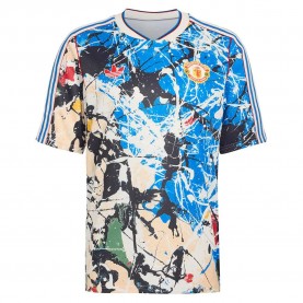 тениска,мъжки,тениски,дамски,тениски,adidas,manchester,united,stone,roses,short,sleeve,t,shirt,multicolor,(multicolor)