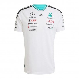 Тениска Adidas Mercedes-AMG Petronas F1 Team Driver Authentic short sleeve T-shirt - White (White) тениска,мъжки,тениски,дамски,тениски,adidas,mercedes,amg,petronas,f1,team,driver,authentic,short,sleeve,t,shirt,white,(white)