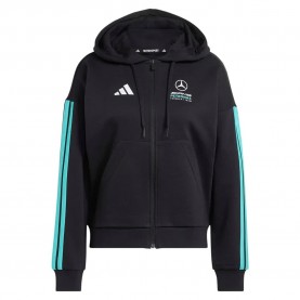 блуза,дамски,блузи,adidas,mercedes,amg,petronas,f1,team,dna,full,zip,sweatshirt,black,(black,semi,mint,rush)
