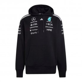 Суичър Adidas Mercedes-AMG Petronas F1 Team Driver hoodie - Black (Black) суичър,мъжки,пуловери,adidas,mercedes,amg,petronas,f1,team,driver,hoodie,black,(black)