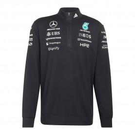блуза,мъжки,пуловери,adidas,mercedes,amg,petronas,f1,team,engineers,half,zip,sweatshirt,black,(black)