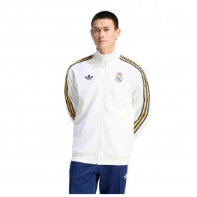 Яке Adidas Real Madrid Originals tracksuit jacket - White (White) яке,мъжки,анцузи,adidas,real,madrid,originals,tracksuit,jacket,white,(white)
