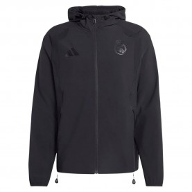 Яке Adidas Real Madrid Windbreaker jacket - Black (Black) яке,мъжки,якета,дамски,якета,и,палта,adidas,real,madrid,windbreaker,jacket,black,(black)