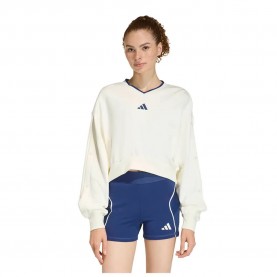блуза,дамски,блузи,adidas,stadium,crew,sweatshirt,white,(off,white,dark,blue)