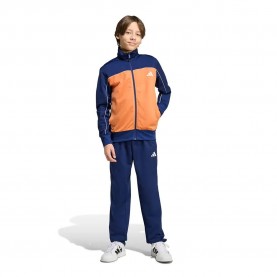 Анцуг Adidas Tricot Colour Pop tracksuit - Orange / Blue (Dark Blue / Dusky Orange / White) анцуг,детски,анцузи,adidas,tricot,colour,pop,tracksuit,orange,blue,(dark,blue,dusky,orange,white)