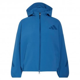 блуза,дамски,блузи,adidas,z.n.e,woven,full,zip,sweatshirt,blue,(dusky,petrol)