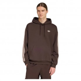 Суичър Adidas Originals Adicolor Classics 3 Stripes hoodie - Brown (Aurora Coffee) суичър,мъжки,пуловери,adidas,originals,adicolor,classics,3,stripes,hoodie,brown,(aurora,coffee)