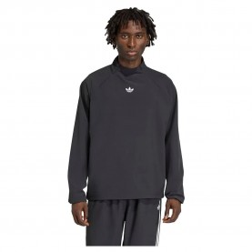 Блуза Adidas Originals Adicolor Woven Drill sweatshirt - Black (Black) блуза,мъжки,пуловери,adidas,originals,adicolor,woven,drill,sweatshirt,black,(black)