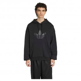 Суичър Adidas Originals Adicolor Trefoil hoodie - Black (Black / Black) суичър,мъжки,пуловери,adidas,originals,adicolor,trefoil,hoodie,black,(black,black)
