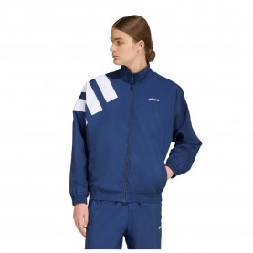 Блуза Adidas Originals Archive Blocked full zip sweatshirt - Blue (Night Indigo / White) блуза,мъжки,пуловери,adidas,originals,archive,blocked,full,zip,sweatshirt,blue,(night,indigo,white)