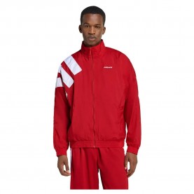 Блуза Adidas Originals Archive Blocked full zip sweatshirt - Red (Better Scarlet / White) блуза,мъжки,пуловери,adidas,originals,archive,blocked,full,zip,sweatshirt,red,(better,scarlet,white)